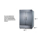 Summit Freezer Accucold 39 Cu.Ft. Reach-In Freezer SCFF436