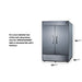 Summit Refrigerators Accucold 39 Cu.Ft. Upright Healthcare Freezer ACFF436L
