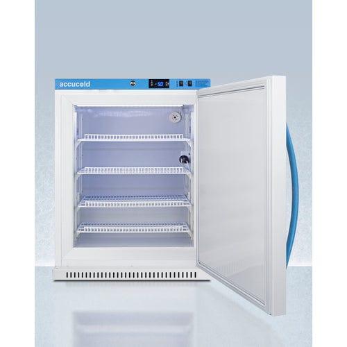 Summit Refrigerators Accucold 4 Cu.Ft. MOMCUBE Freezer, ADA Height AFZ5PVBIADAMC