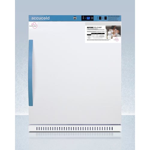 Summit Refrigerators Accucold 4 Cu.Ft. MOMCUBE Freezer, ADA Height AFZ5PVBIADAMC