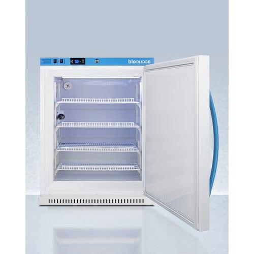 Summit Refrigerators Accucold 4 Cu.Ft. MOMCUBE Freezer, ADA Height AFZ5PVBIADAMCLHD