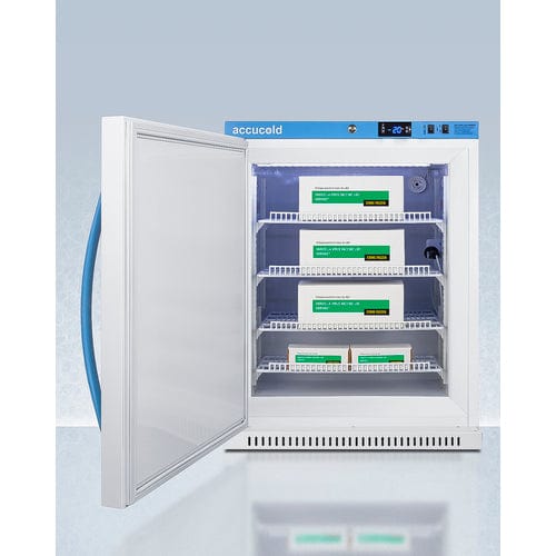 Summit Refrigerators Accucold 4 Cu.Ft. Vaccine Freezer, ADA Height AFZ5PVBIADADL2BLHD
