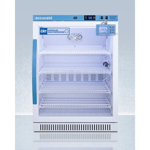 Summit Refrigerators Accucold 6 Cu.Ft. ADA Height Upright Controlled Room Temperature Cabinet ARG6PV-CRT