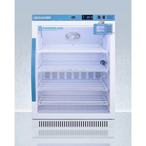 Summit Refrigerators Accucold 6 Cu.Ft. ADA Height Vaccine Refrigerator ARG6PVDL2B