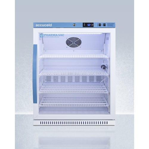 Summit Refrigerators Accucold 6 Cu.Ft. ADA Height Vaccine Refrigerator, Certified to NSF/ANSI 456 Vaccine Storage Standard ARG61PVBIADA456