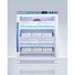 Summit Refrigerators Accucold 6 Cu.Ft. ADA Height Vaccine Refrigerator, Certified to NSF/ANSI 456 Vaccine Storage Standard ARG61PVBIADA456