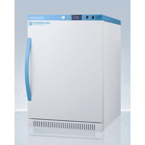 Summit Laboratory Freezers Accucold 6 Cu.Ft. ADA Height Vaccine Refrigerator, Certified to NSF/ANSI 456 Vaccine Storage Standard ARS6PV456