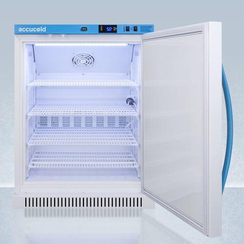 Summit Laboratory Freezers Accucold 6 Cu.Ft. ADA Height Vaccine Refrigerator, Certified to NSF/ANSI 456 Vaccine Storage Standard ARS6PV456