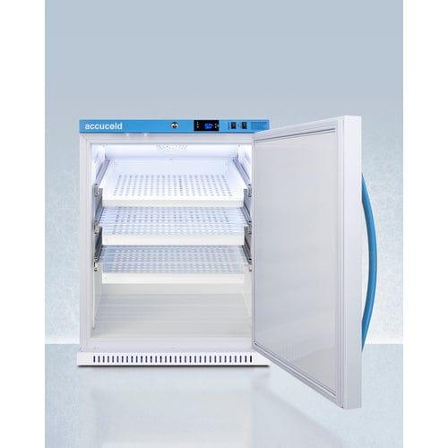 Summit Laboratory Freezers Accucold 6 Cu.Ft. ADA Height Vaccine Refrigerator, with Removable Drawers ARS62PVBIADADR