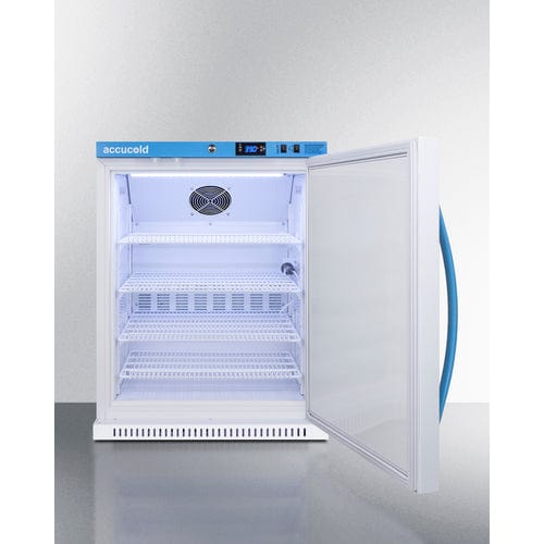 Summit Refrigerators Accucold 6 Cu.Ft. MOMCUBE® Breast Milk Refrigerator, ADA Compliant MLRS62BIADAMC