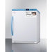 Summit Refrigerators Accucold 6 Cu.Ft. MOMCUBE® Breast Milk Refrigerator, ADA Height MLRS62BIADAMCLK