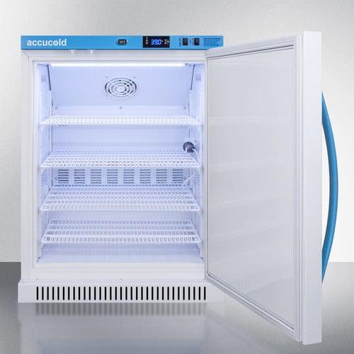 Summit Refrigerators Accucold 6 Cu.Ft. MOMCUBE® Breast Milk Refrigerator, ADA Height MLRS6MC