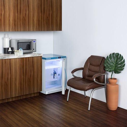 Summit Refrigerators Accucold 6 Cu.Ft. MOMCUBE® Breast Milk Refrigerator, ADA Height MLRS6MCLK