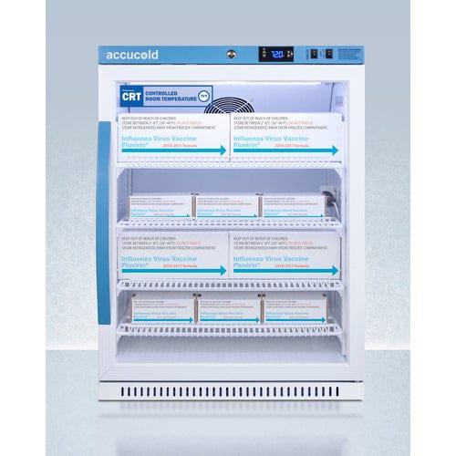 Summit Refrigerators Accucold 6 Cu.Ft. Upright Controlled Room Temperature Cabinet, ADA Height ARG61PVBIADA-CRT