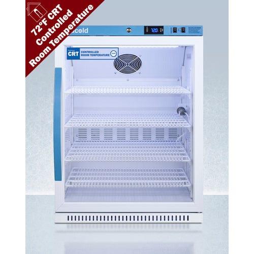 Summit Refrigerators Accucold 6 Cu.Ft. Upright Controlled Room Temperature Cabinet, ADA Height ARG61PVBIADA-CRT