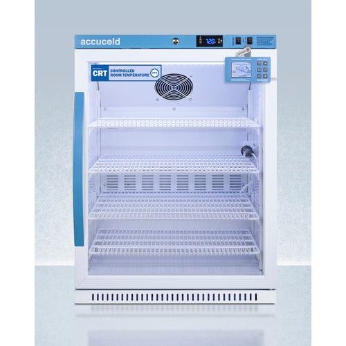 Summit Refrigerators Accucold 6 Cu.Ft. Upright Controlled Room Temperature Cabinet, ADA Height ARG61PVBIADA-CRT