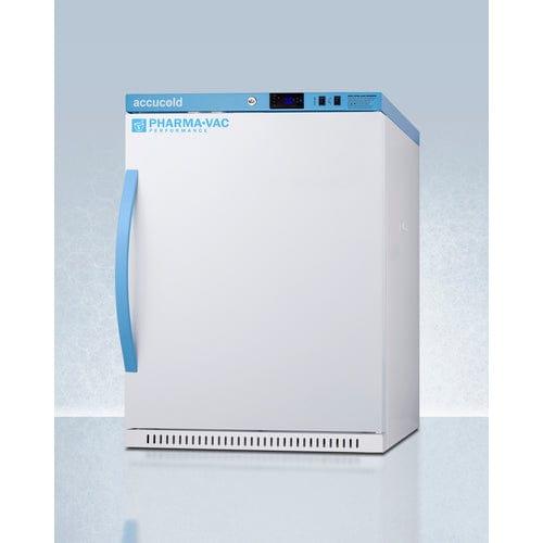 Summit Laboratory Freezers Accucold 6 Cu.Ft. Vaccine Refrigerator, ADA Height ARS62PVBIADA