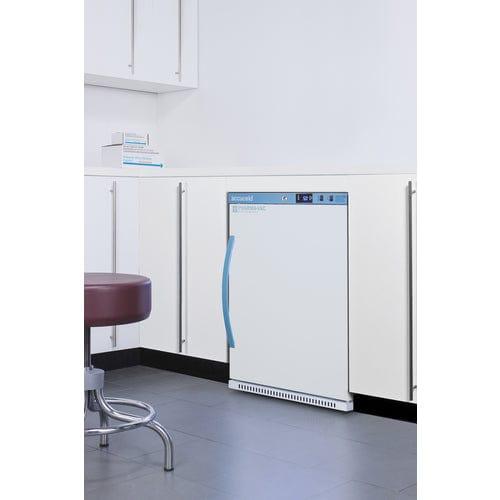 Summit Laboratory Freezers Accucold 6 Cu.Ft. Vaccine Refrigerator, ADA Height ARS62PVBIADADL2B