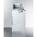 Summit Refrigerators Accucold 8 cu.ft. MOMCUBE Breast Milk Refrigerator/Microwave Combination MLRS8MC-SCM1000SS