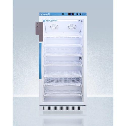 Summit Refrigerators Accucold 8 Cu.Ft. Upright Vaccine Refrigerator, Certified to NSF/ANSI 456 Vaccine Storage Standard ARG8PV456