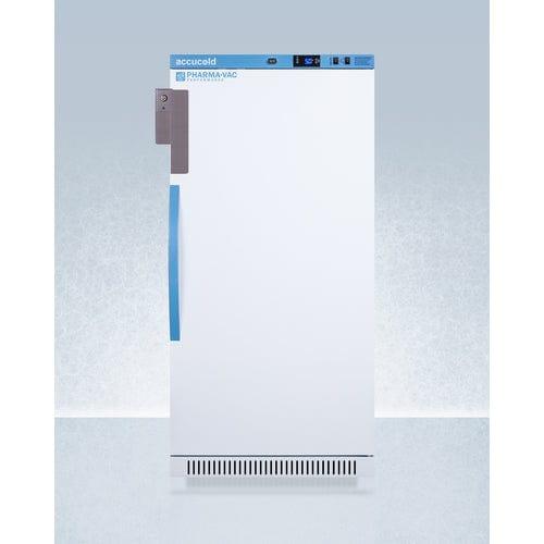 Summit Refrigerators Accucold 8 Cu.Ft. Upright Vaccine Refrigerator, Certified to NSF/ANSI 456 Vaccine Storage Standard ARS8PV456