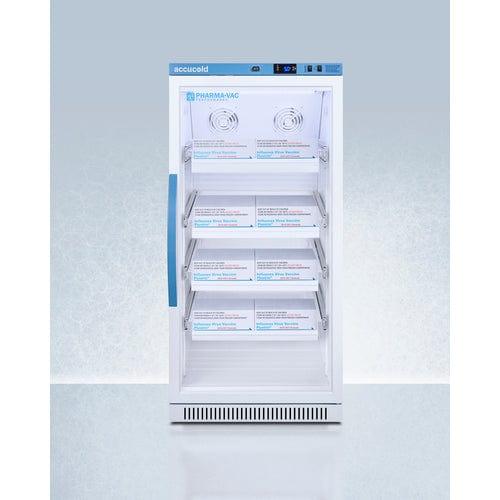 Summit Refrigerators Accucold 8 Cu.Ft. Upright Vaccine Refrigerator with Removable Drawers ARG8PVDR