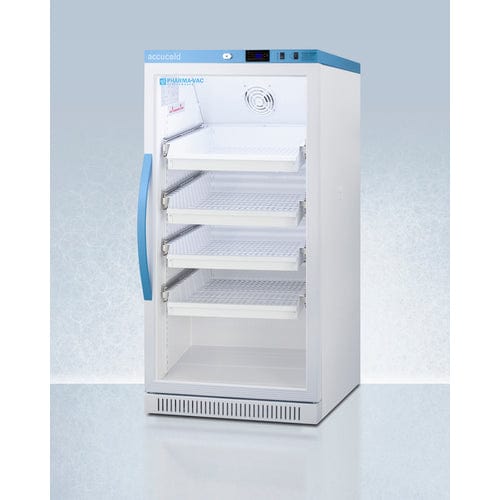 Summit Refrigerators Accucold 8 Cu.Ft. Upright Vaccine Refrigerator with Removable Drawers ARG8PVDR