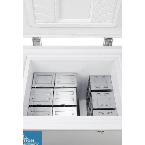 Summit Refrigerators Accucold -85ºC Ultra Low Chest Freezer LAB11R9 4.8 Cu.Ft.