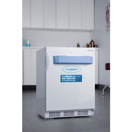 Summit Freezers Accucold ADA Rated VT65MLVAC456ADA 24" Wide Built-In Vaccine Freezer