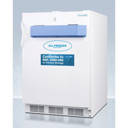 Summit Freezers Accucold ADA Rated VT65MLVAC456ADA 24" Wide Built-In Vaccine Freezer