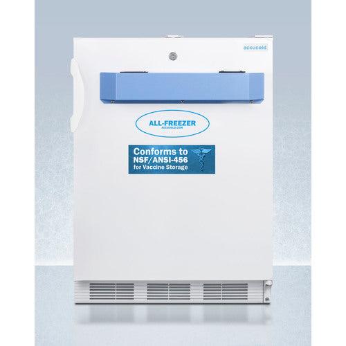 Summit Freezers Accucold ADA Rated VT65MLVAC456ADA 24" Wide Built-In Vaccine Freezer