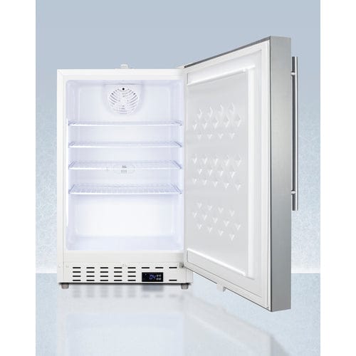 Summit Refrigerators Accucold ADA404REFSSHVLHD |20" Wide Built-In Healthcare All-Refrigerator | ADA