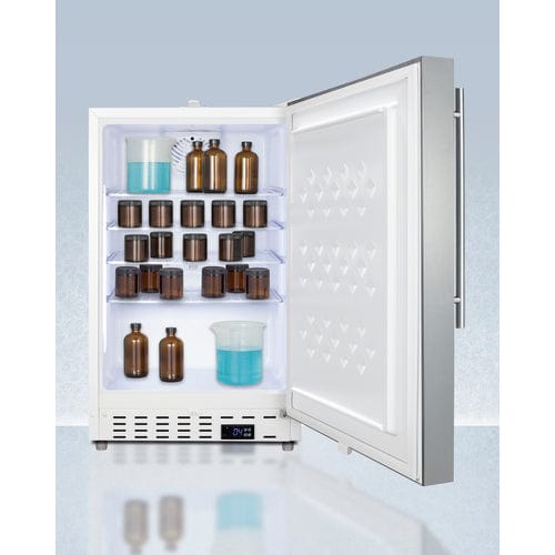 Summit Refrigerators Accucold ADA404REFSSHVLHD |20" Wide Built-In Healthcare All-Refrigerator | ADA