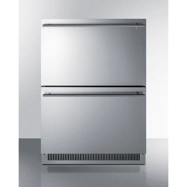 Summit Refrigerators Accucold ADFD2D24 | 24" Wide 2-Drawer All-Freezer | ADA