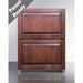 Summit Refrigerators Accucold ADRD24PNR | 24" Wide 2-Drawer All-Freezer | ADA
