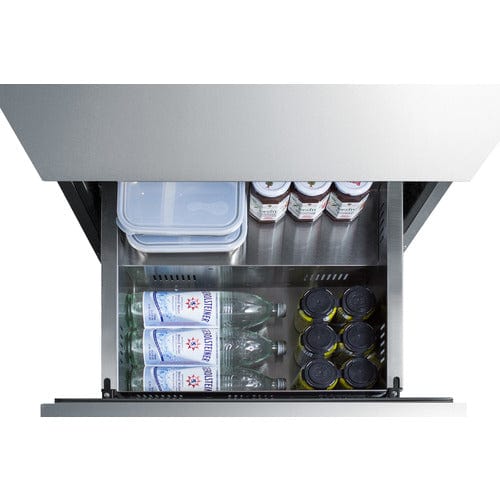 Summit Refrigerators Accucold ADRD24PNR | 24" Wide 2-Drawer All-Freezer | ADA