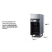 Summit Ice Makers Accucold AIWD220 | 220 lb. Ice + Water Dispenser