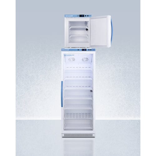 Summit Healthcare Refrigerator Accucold ARG12PV-AFZ1PVSTACK 24" Wide Performance Series All-Refrigerator/All-Freezer Combination