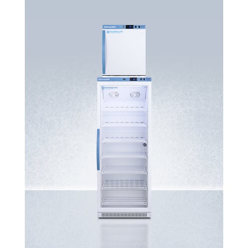 Summit Healthcare Refrigerator Accucold ARG12PV-AFZ1PVSTACK 24" Wide Performance Series All-Refrigerator/All-Freezer Combination