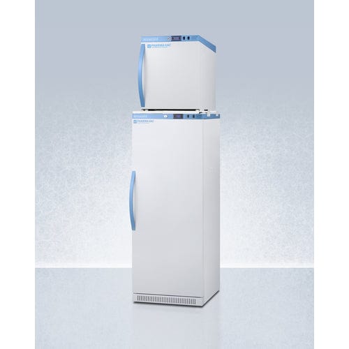 Summit Healthcare Refrigerator Accucold ARS12PV-AFZ1PVSTACK 24" Wide Performance Series All-Refrigerator/All-Freezer Combination