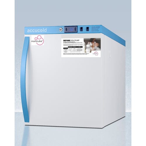 Summit Refrigerators Accucold ARS2MLMC | 1.9 Cu.Ft. Countertop MOMCUBE Breast Milk Refrigerator