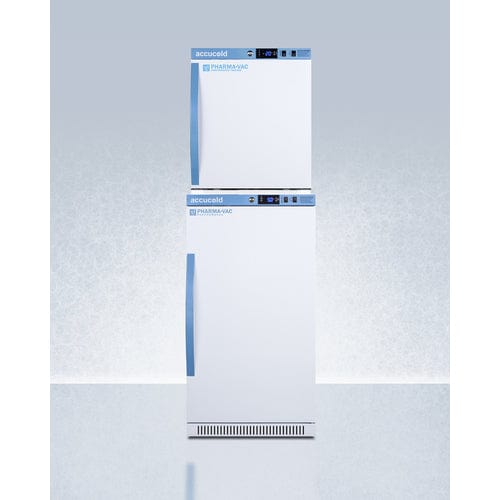 Summit Healthcare Refrigerator Accucold ARS32PVBIADA-AFZ1PVSTACK 20&quot; Wide Performance Series All-Refrigerator/All-Freezer Combination