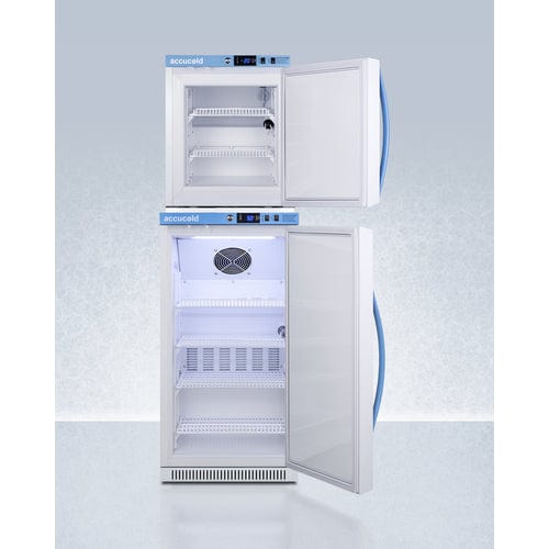 Summit Healthcare Refrigerator Accucold ARS32PVBIADA-AFZ1PVSTACK 20&quot; Wide Performance Series All-Refrigerator/All-Freezer Combination