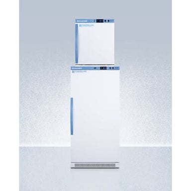 Summit Healthcare Refrigerator Accucold ARS8PV-AFZ1PVSTACK 24" Wide Performance Series All-Refrigerator/All-Freezer Combination