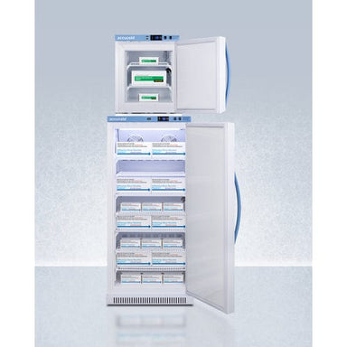 Summit Healthcare Refrigerator Accucold ARS8PV-AFZ1PVSTACK 24" Wide Performance Series All-Refrigerator/All-Freezer Combination