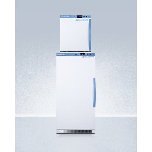 Summit Healthcare Refrigerator Accucold ARS8PV-AFZ1PVSTACKLHD 24" Wide Performance Series All-Refrigerator/All-Freezer Combination