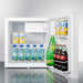 Summit Refrigerators Accucold Compact Refrigerator-Freezer Combination S19LWH