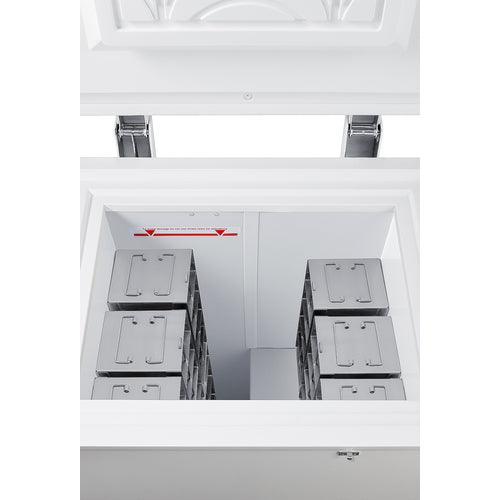 Summit Refrigerators Accucold LAB8R6 3 Cu.Ft. Ultra Low Chest Freezer -85ºC