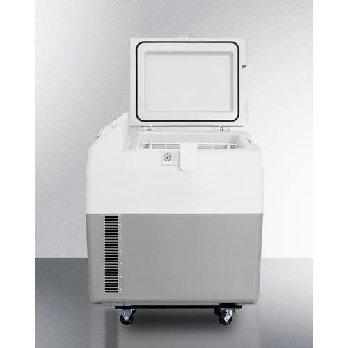 Summit Refrigerators Accucold Portable Refrigerator/Freezer with Lock SPRF36M2