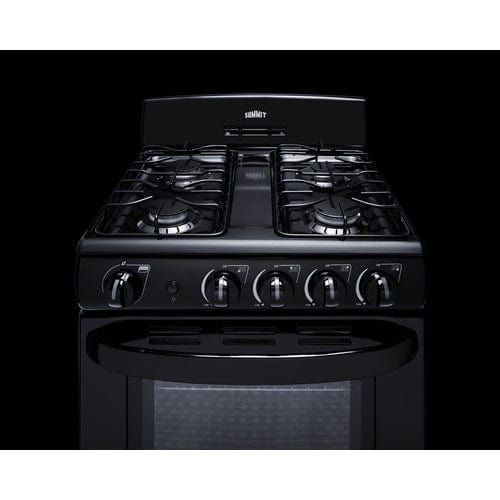 Summit Refrigerators Accucold RG2402B 24&quot; Wide Gas Range